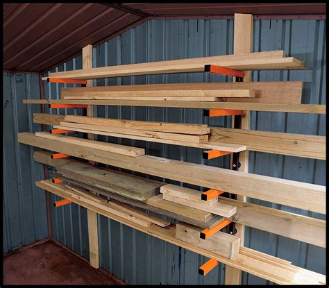 lumber storage rack